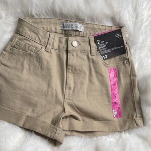 Primark High Waist Beige Women's Shorts